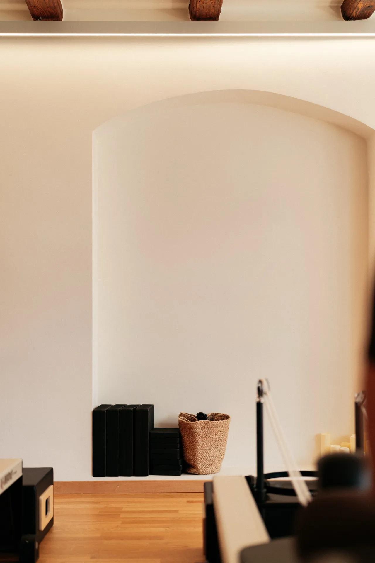 Ambiance zen du studio Pilates